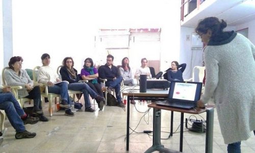Charla sobre el sistema de valores de las cooperativas.